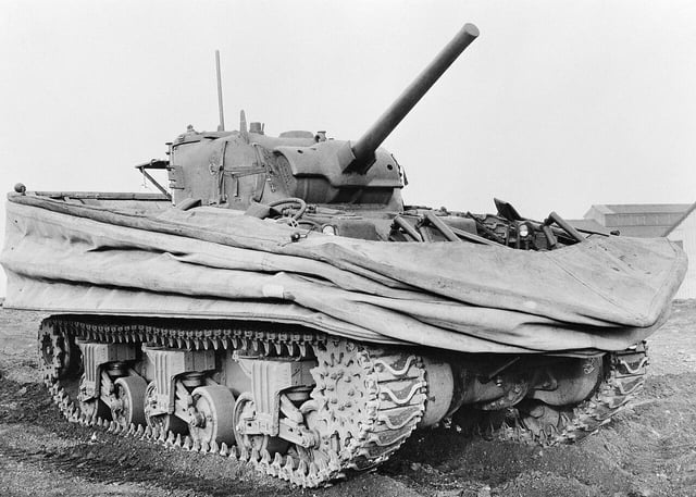 Why 27 of 29 Sherman DD Tanks Sank at Omaha Beach